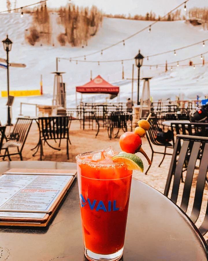 A slopeside Bloody Mary